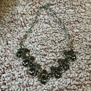 Black and Gold Bubble Necklace